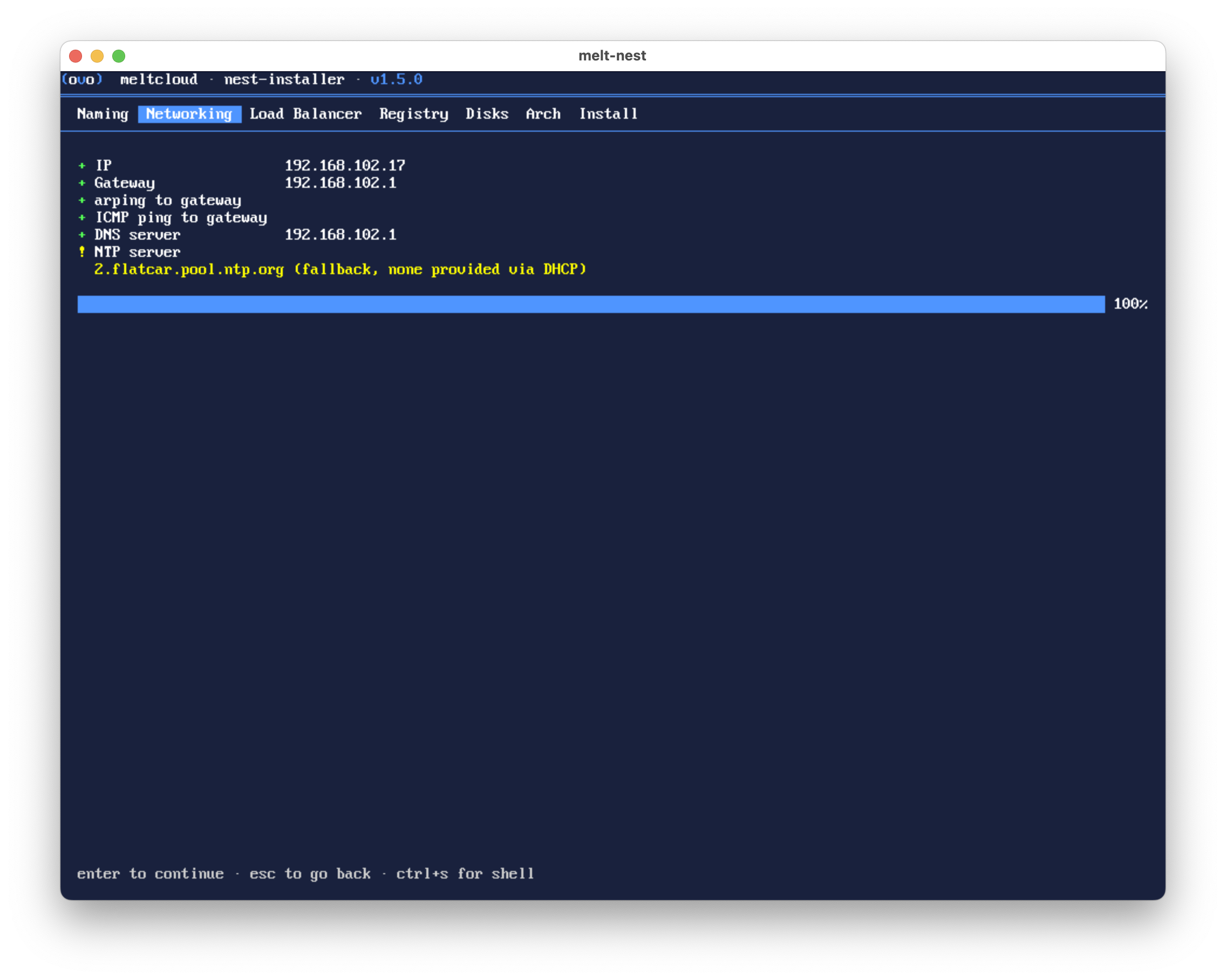 Network Validation