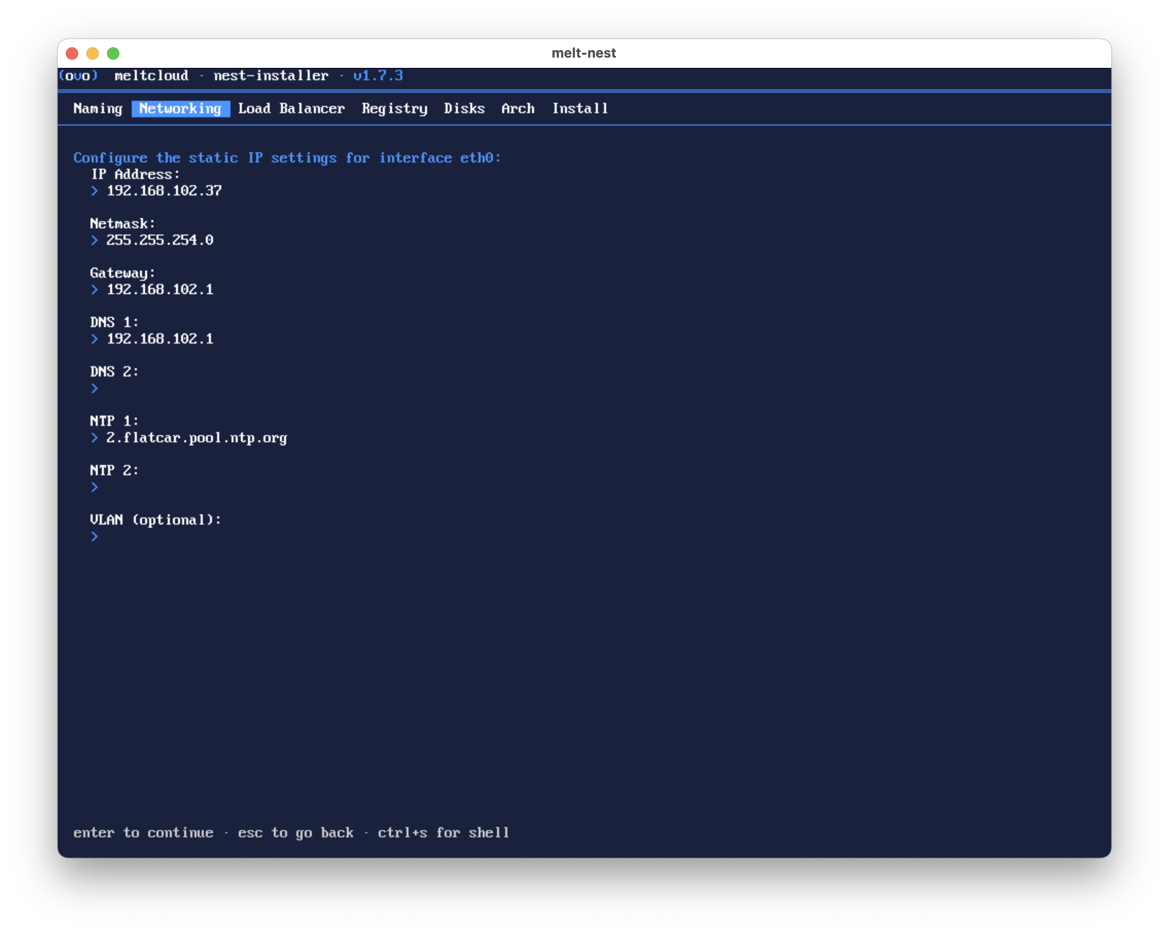 Static IP