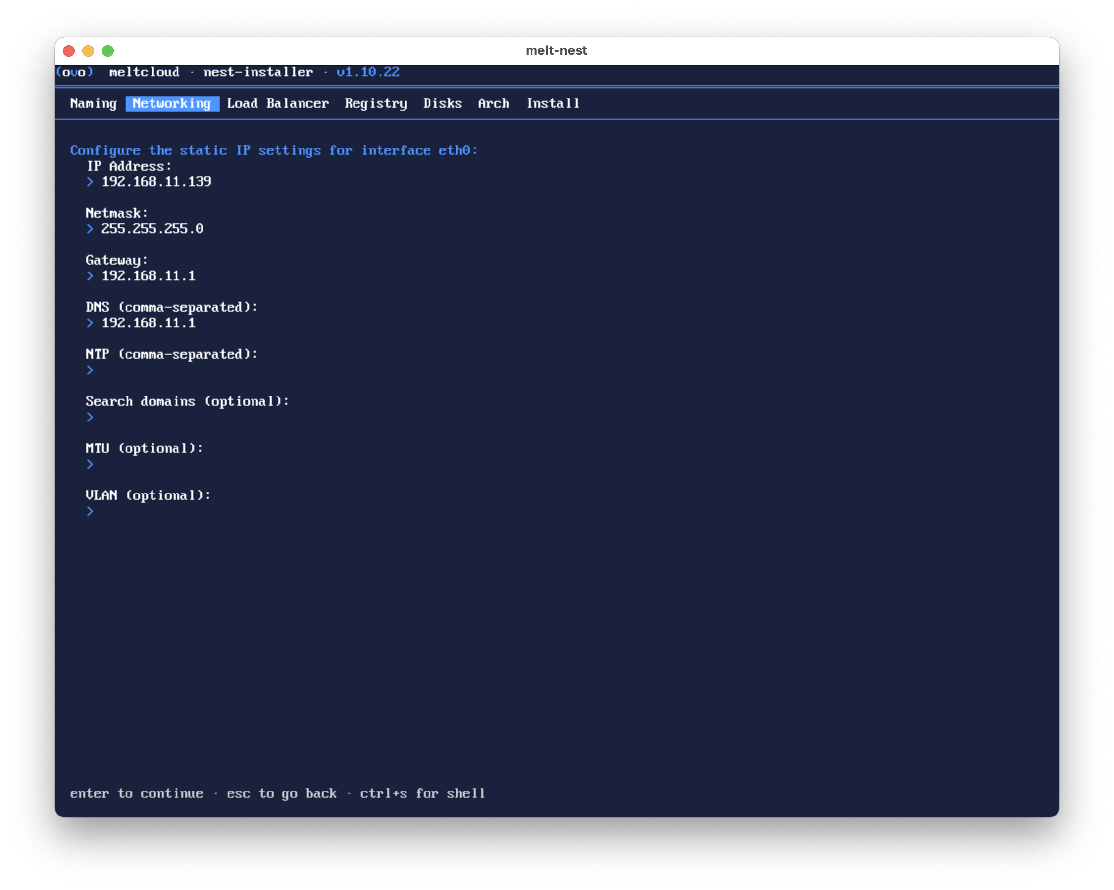 Static IP