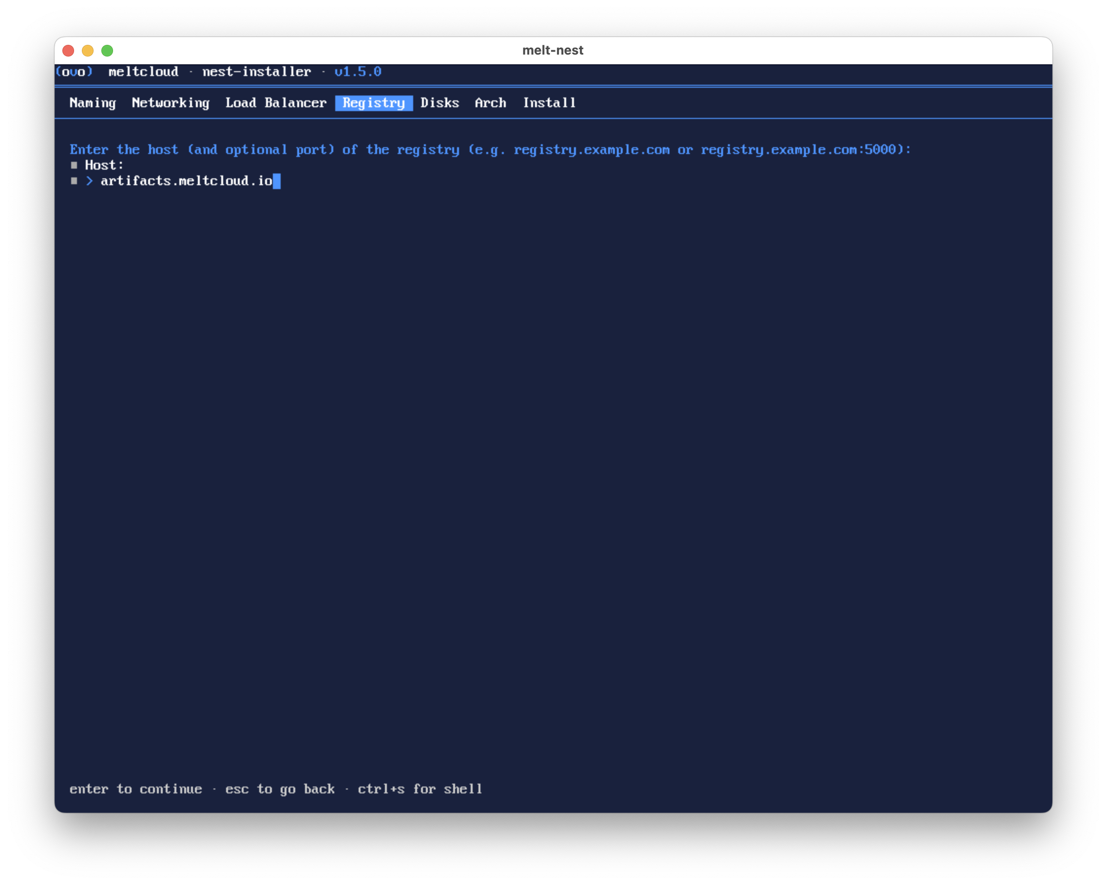Registry Host