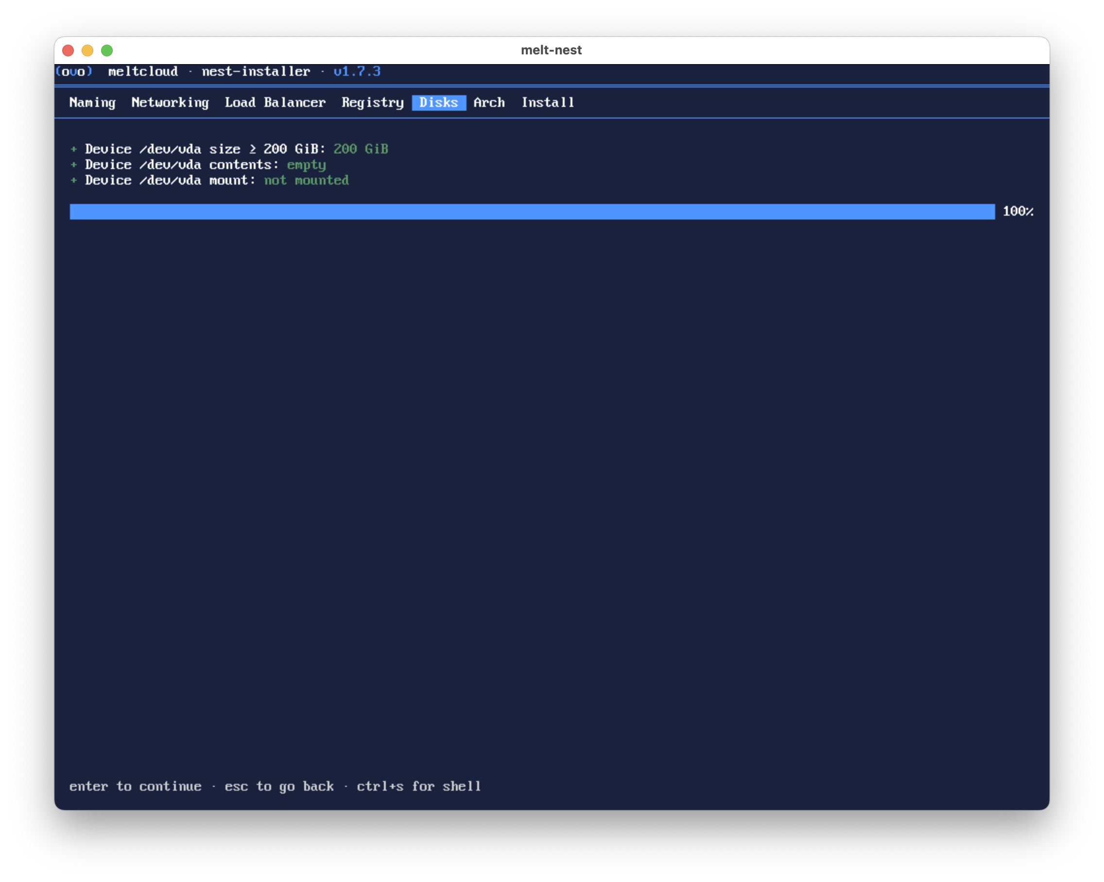 Disk Validation