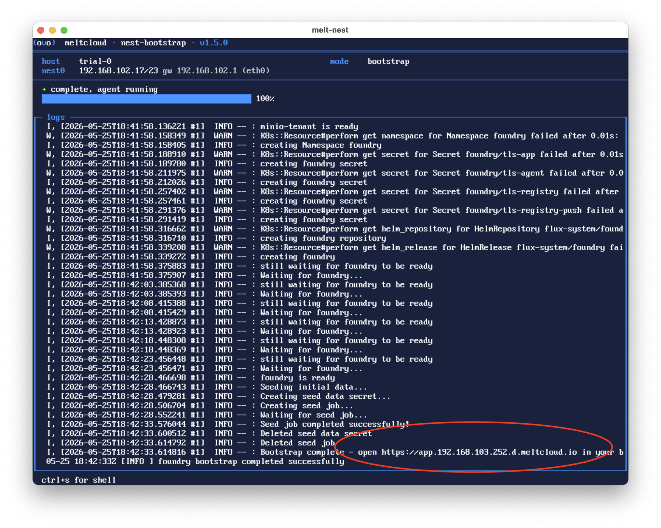 Foundry URL